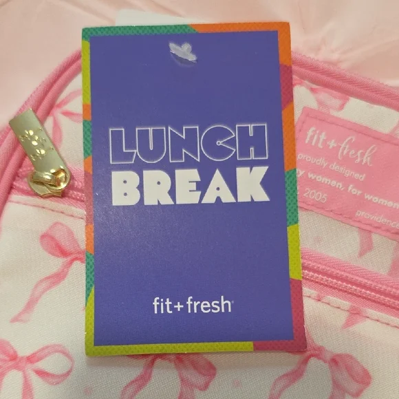 Pink Bow Tote Bag - Picture 5 of 11